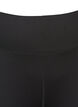 Cropped basic workout leggings, Black, Packshot image number 3