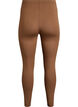 Basic leggings with extra length, Brown, Packshot image number 1