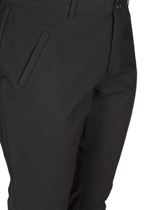 Classic ankle-length trousers, Black, Packshot image number 2