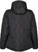 Lightly padded jacket with diamond quilt, Black, Packshot image number 1