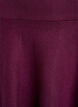 Short knitted A-line skirt, Dark Bordeaux, Packshot image number 2