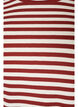 Striped T-shirt with ribbed texture, Red, Packshot image number 2