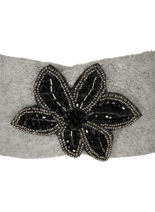 Headband with pearls, Grey, Packshot image number 2