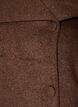 Short jacket with asymmetric button fastening, Brown, Packshot image number 2