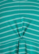 Cotton dress with twist detail, Green, Packshot image number 2