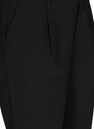 Plain-coloured bermuda shorts, Black, Packshot image number 2