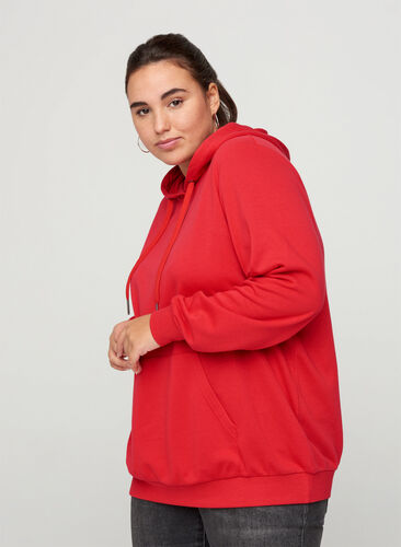 Sweatshirt with hood and pockets, Lollipop, Model image number 0