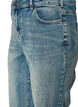Kiana straight fit jeans with a lightly distressed look, Blue, Packshot image number 2
