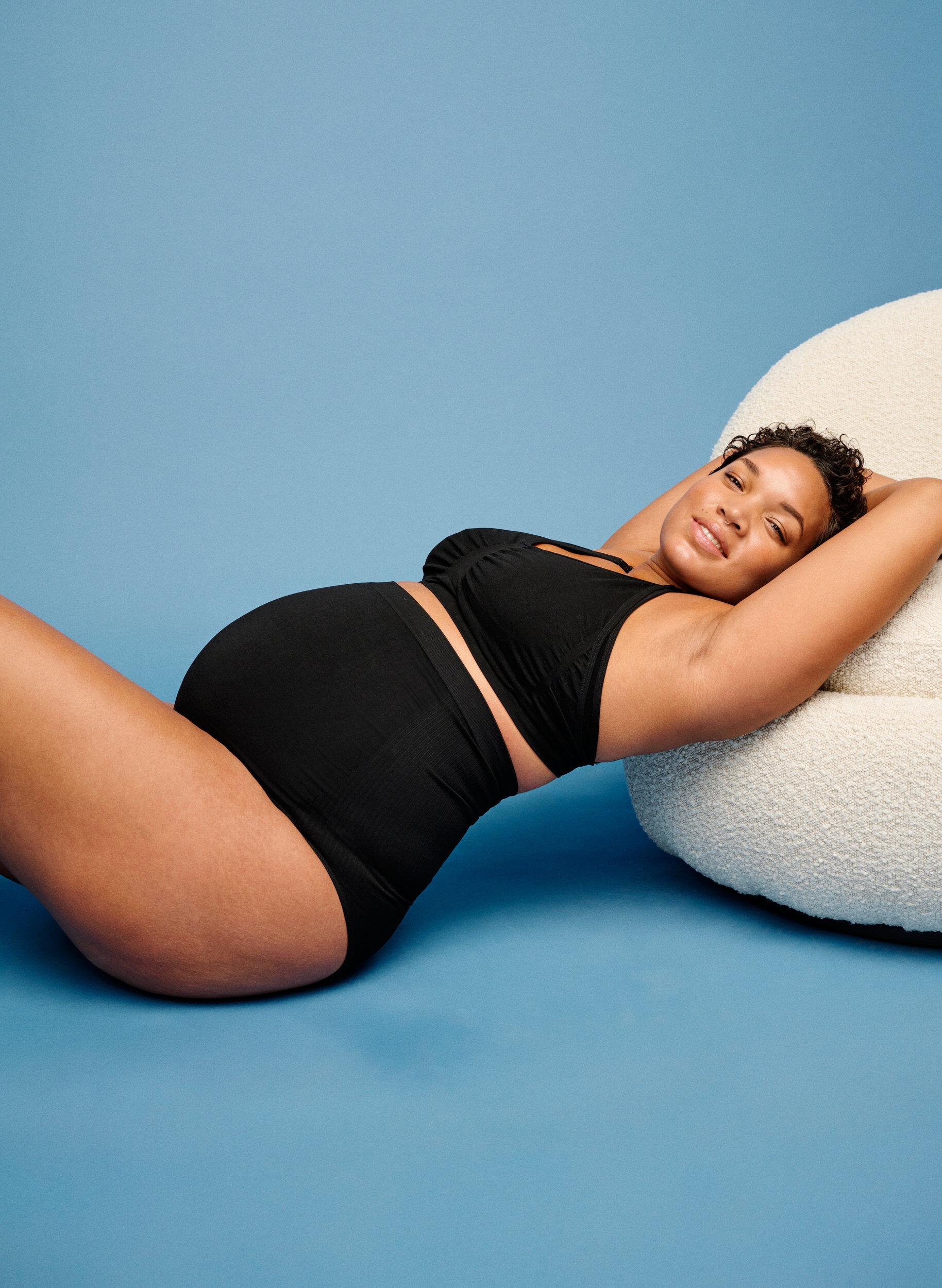 Zizzifashion Maternity knickers, Black, Image image number 0