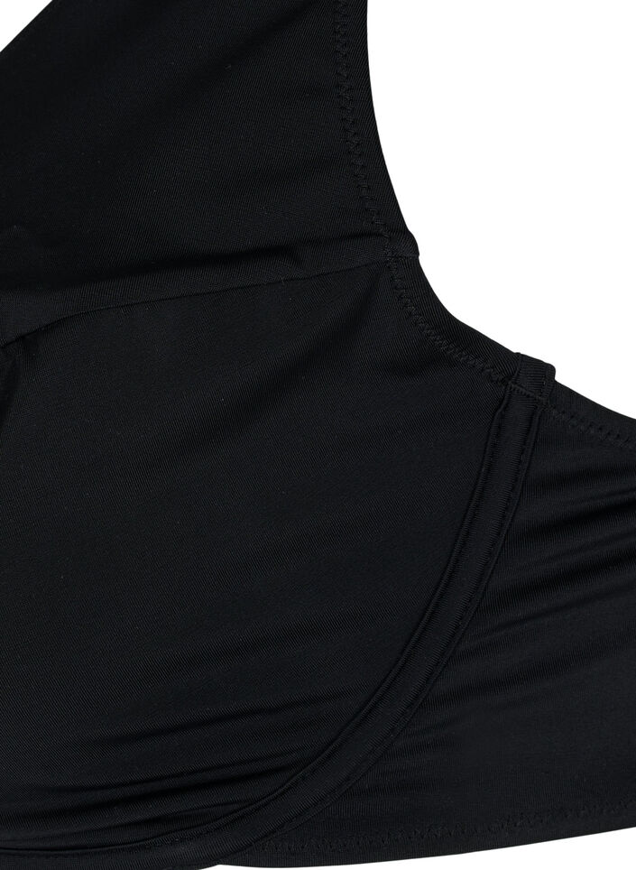 Bikini bra with underwire, Black, Packshot image number 2