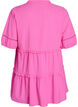 A-shape tunic with ruffles, Pink, Packshot image number 1