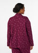 Cotton pyjama shirt with chest pocket, Red, Model image number 2