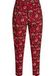 Cotton pyjamas pants with print, Red, Packshot image number 1
