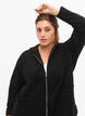 Hooded Sweatshirt, Black, Model image number 2