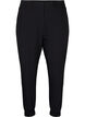 Trousers with elasticated waist and ankle, Black, Packshot image number 0