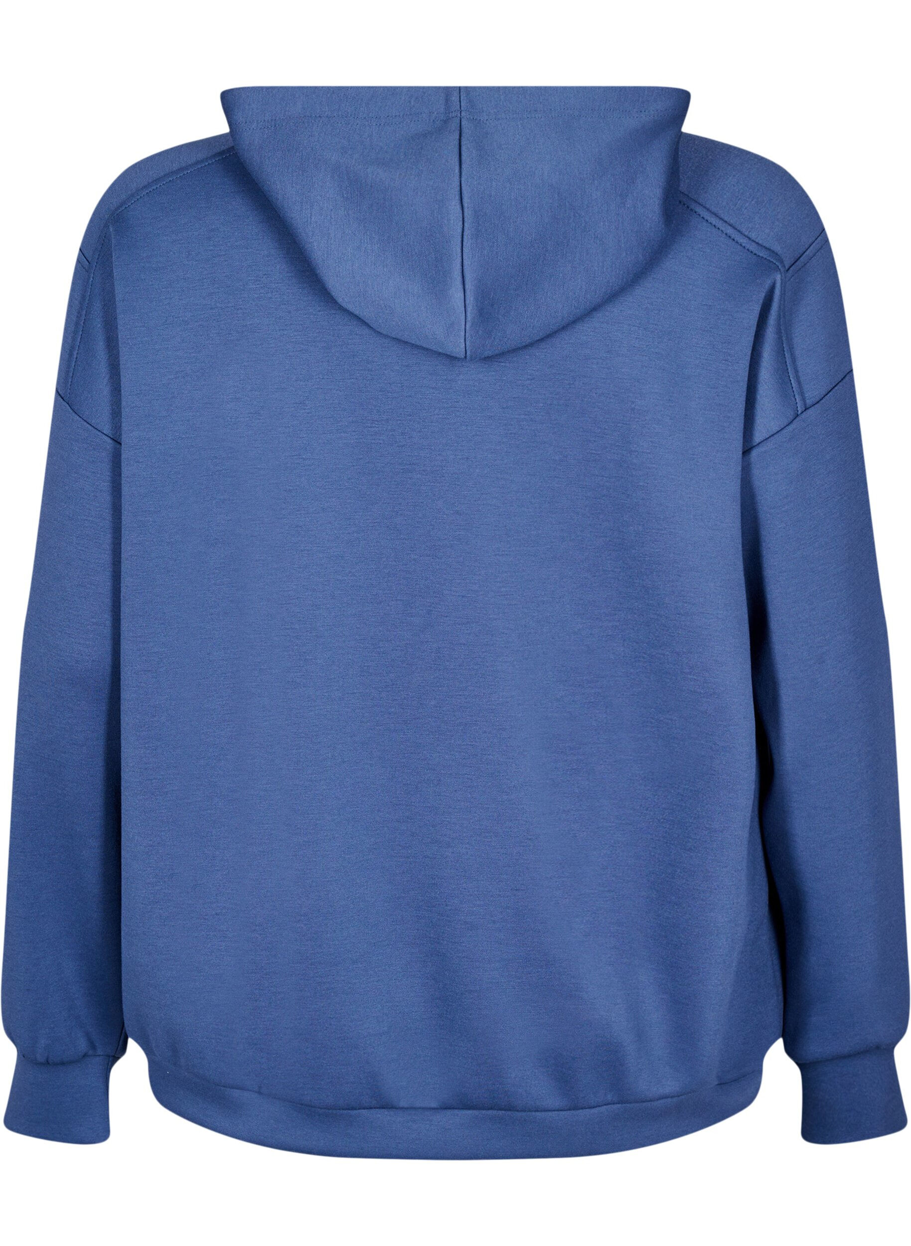 Zizzifashion Sporty hoodie, Vintage Indigo, Packshot image number 1