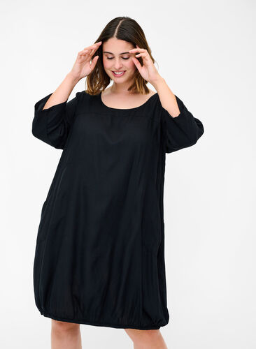 Dress, Black , Model image number 0