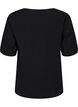 Balloon sleeve blouse, Black, Packshot image number 1