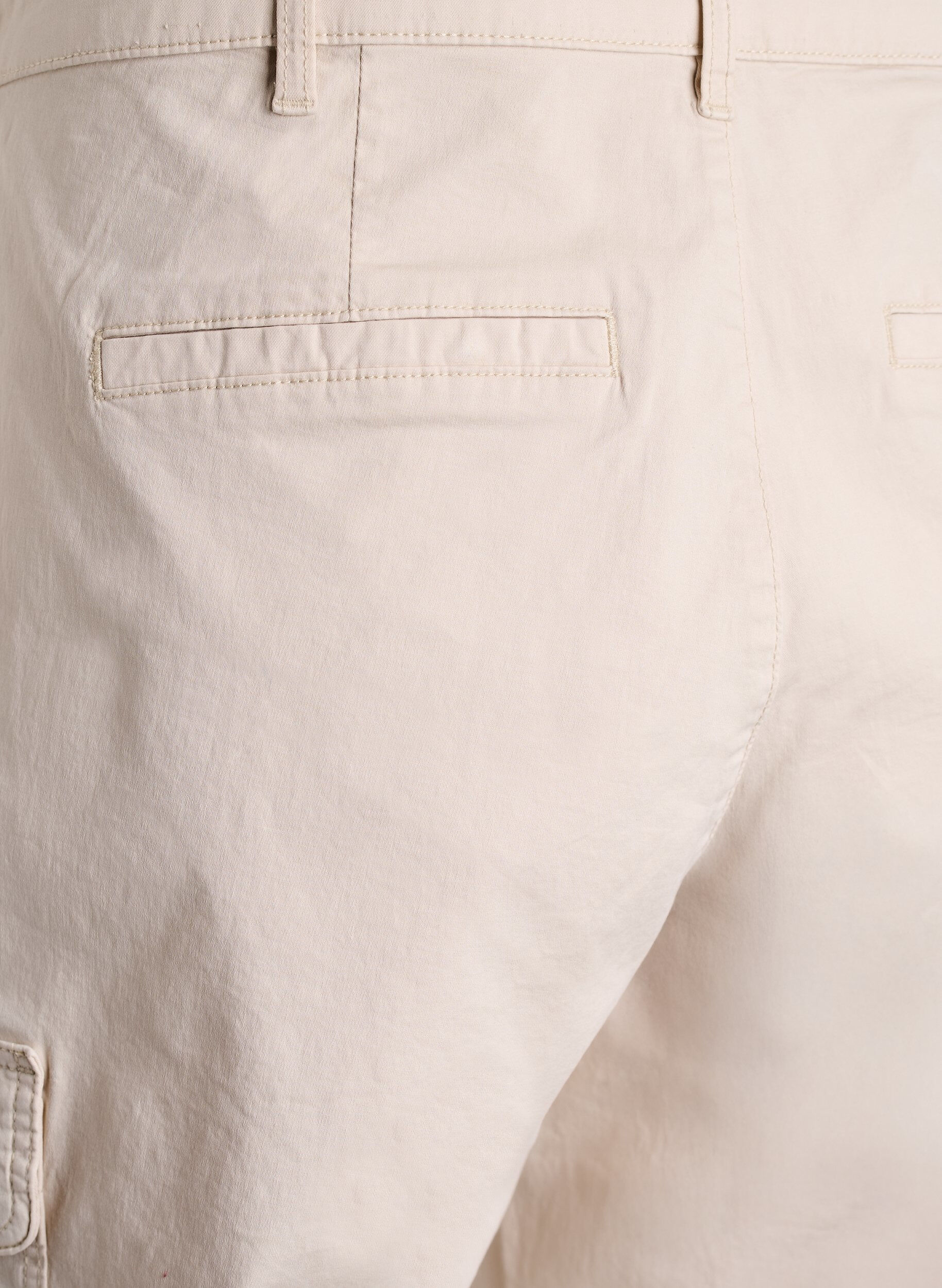 Zizzifashion Cargo knickers with high waist, Beige, Packshot image number 3