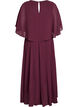 A-line maxi dress with short sleeves, Red, Packshot image number 1