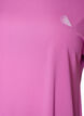 Solid-coloured training T-shirt, Purple, Packshot image number 2