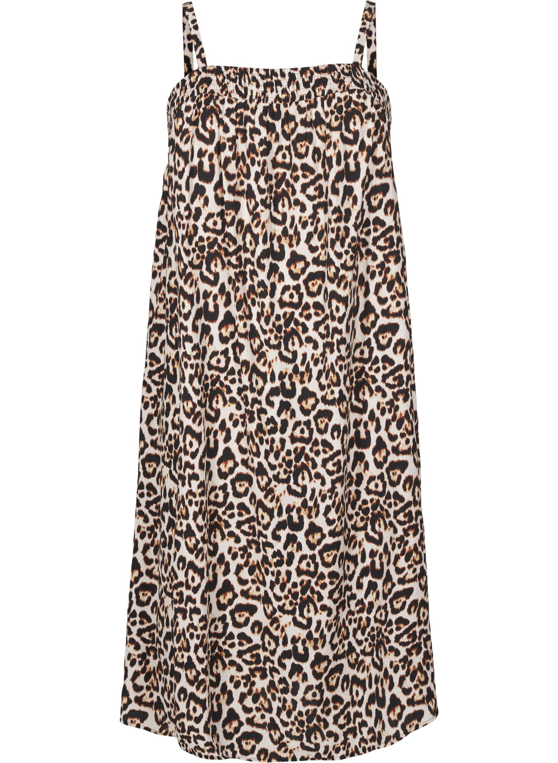 Midi slip dress in viscose