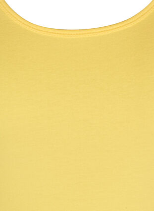 Basic tank top , Lemon Drop, Packshot image number 2