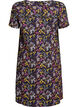 Short a-line dress with floral print, Blue, Packshot image number 1