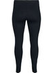 Basic leggings with extra length, Black, Packshot image number 1