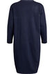 Long, open cardigan with pockets, Blue, Packshot image number 1