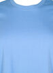 Basic cotton T-shirt with round neck, Light Blue, Packshot image number 2