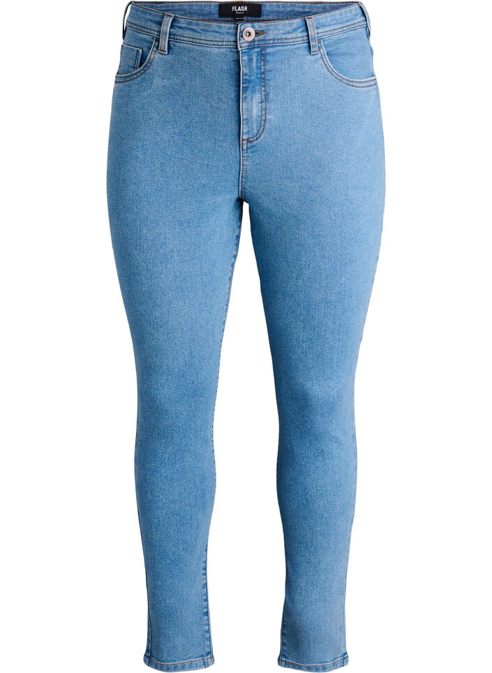 Jeans with super slim fit, Light Blue, Packshot image number 0