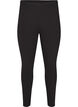 Leggings in cotton with lining, Black, Packshot image number 0