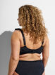 Bikini top with ruffle details, Black, Model image number 2