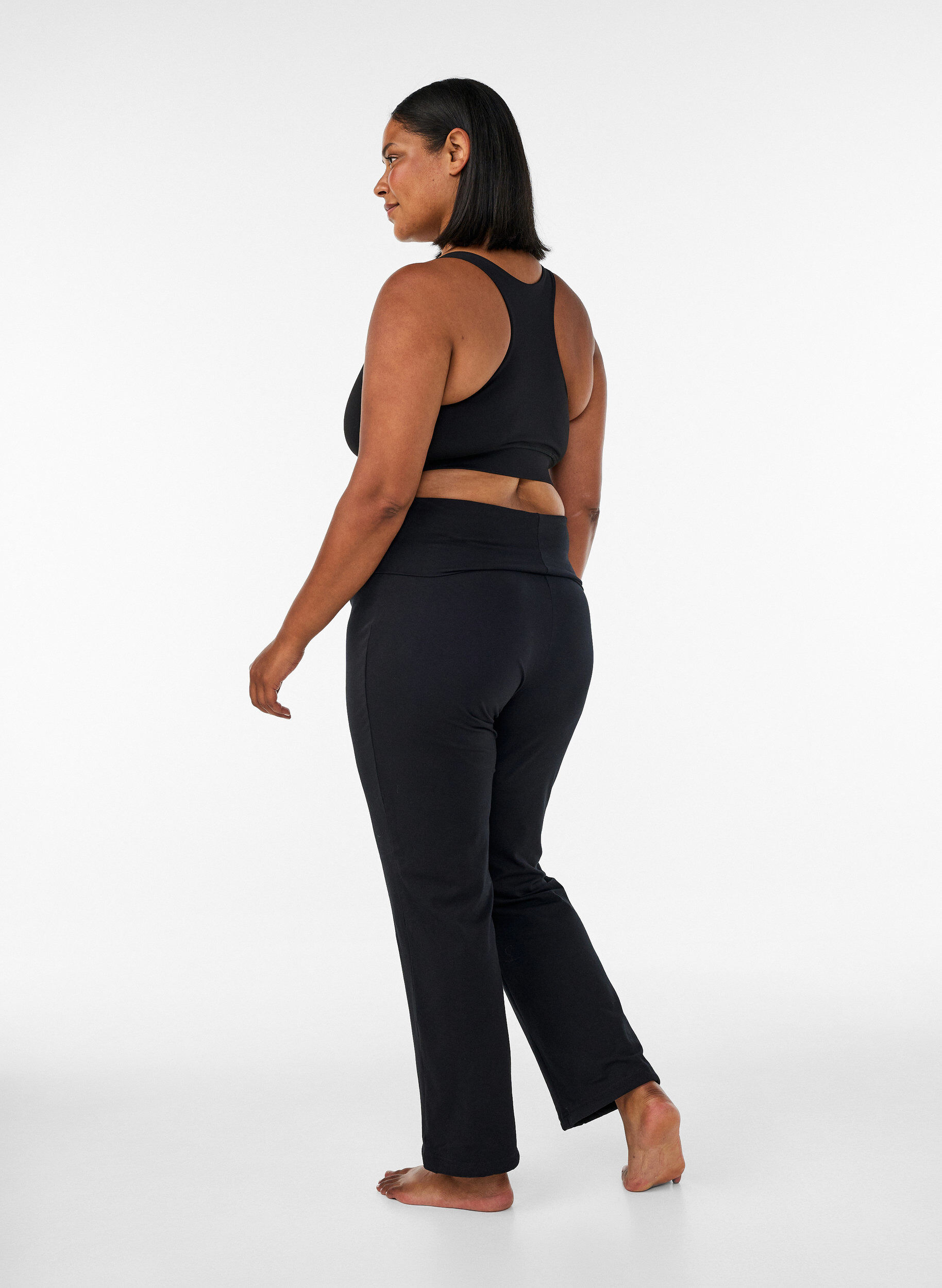 ZizzifashionSports trousers in cotton, Black, Model image number 2