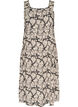 Summer dress with wide straps, Black, Packshot image number 0