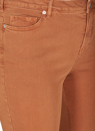 High-waisted super slim Amy jeans, Brown ASS, Packshot image number 2