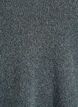 Knitted blouse with V-neck and raglan sleeves, Green, Packshot image number 2