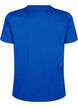 Basic cotton T-shirt with round neck, Blue, Packshot image number 1