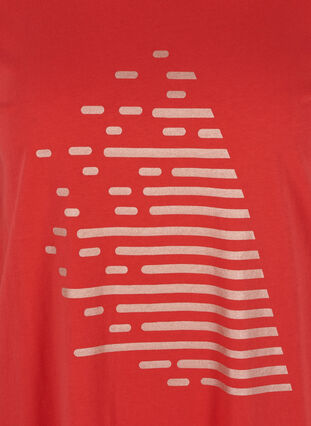 T-shirt , Flame Scarlet, Packshot image number 2