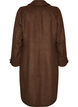 Wool blend coat with lapels and buttons, Brown, Packshot image number 1