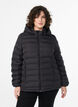 Water-repellent lightweight jacket with hood, Black, Model image number 0