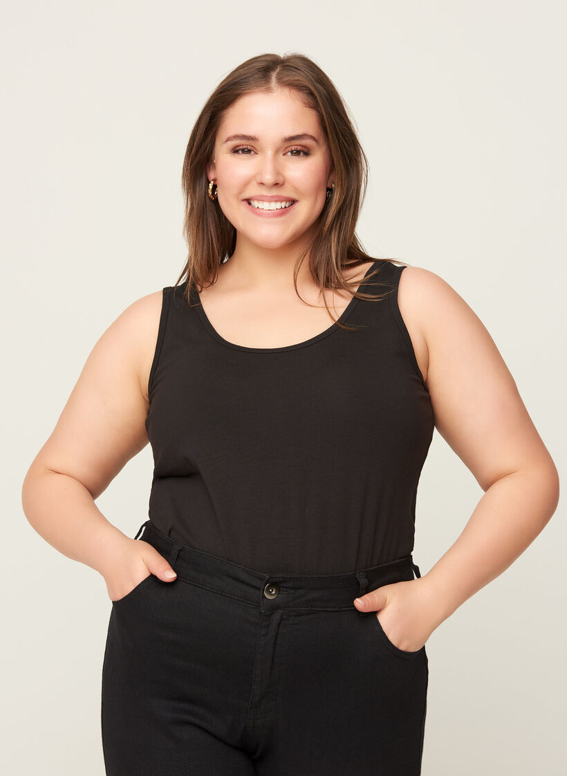 Basic top, Black, Model image number 0