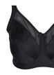 Bra with mesh details, Black, Packshot image number 2