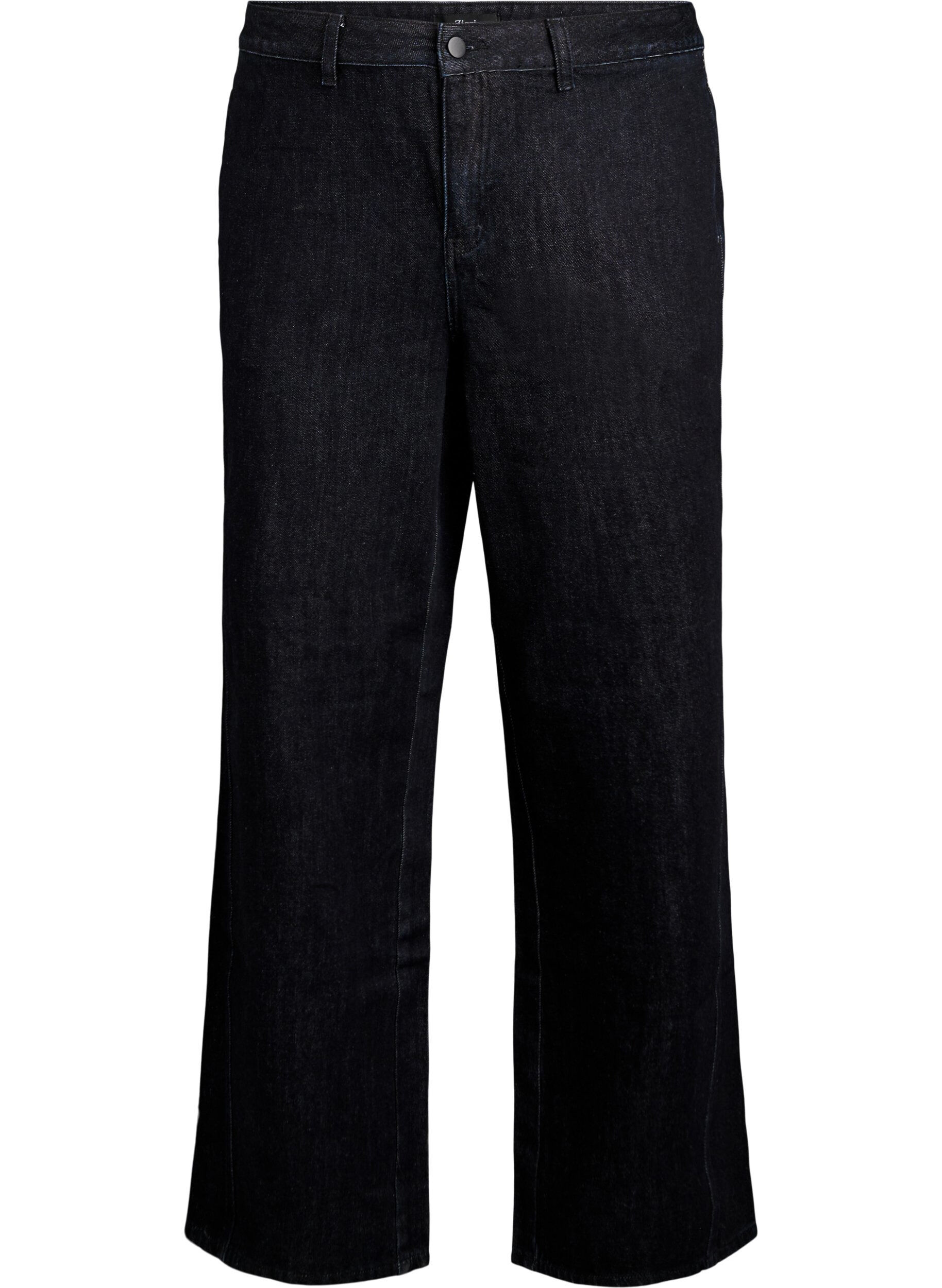 Wide fit jeans with a soft, brushed inside