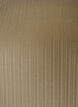 Jersey blouse with textured stripes and a smocked hem, Brown, Packshot image number 2