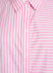 Striped tunic with 3/4 sleeves and an A-line shape, Pink, Packshot image number 2