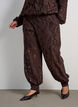 Lace balloon trousers with inner shorts, Brown, Model image number 2