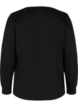 Christmas sweater, Black Jolly, Packshot image number 1