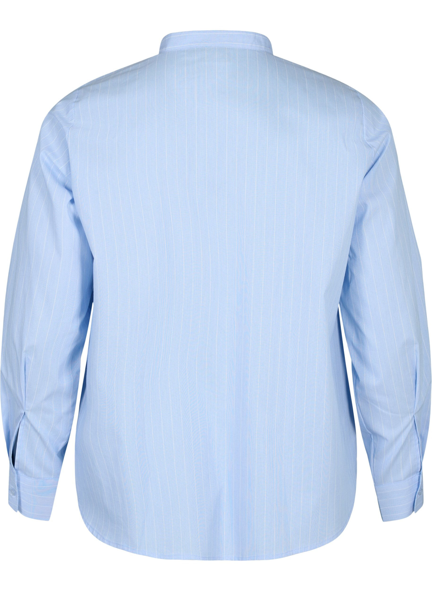 Zizzifashion FLASH - Pinstripe Shirt, Light Blue Stripe, Packshot image number 1